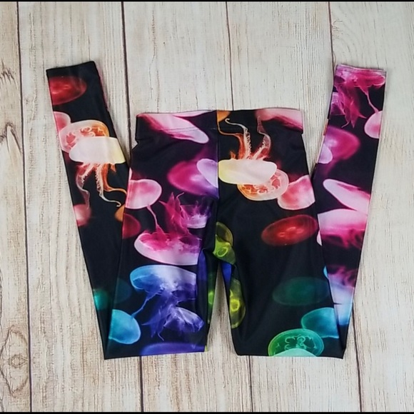 Blackmilk Rainbow Jellyfish Leggings XS - Picture 3 of 7